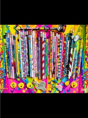 Vintage 90s/Y2K Pencil & Eraser Nostalgia Bundle